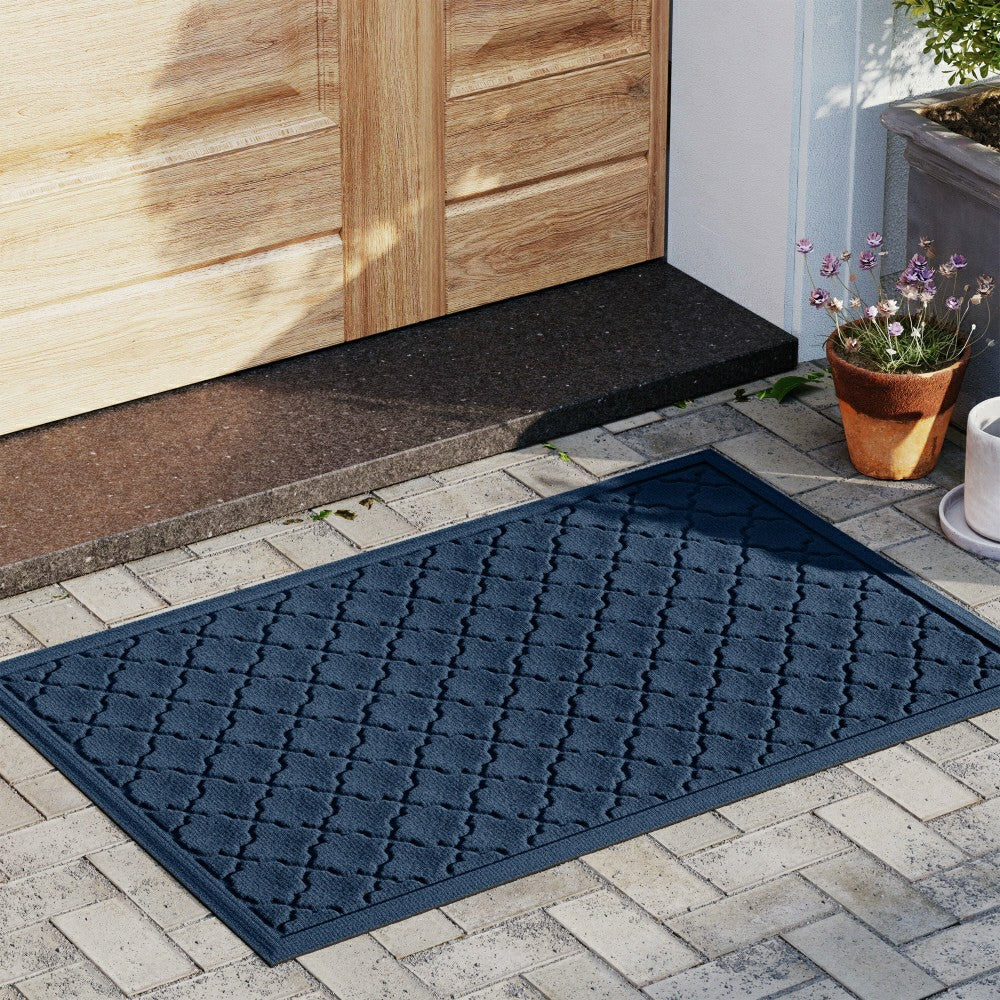 WaterHog® Indoor/Outdoor Geometric Doormat, 2' x 3' | Plow & Hearth