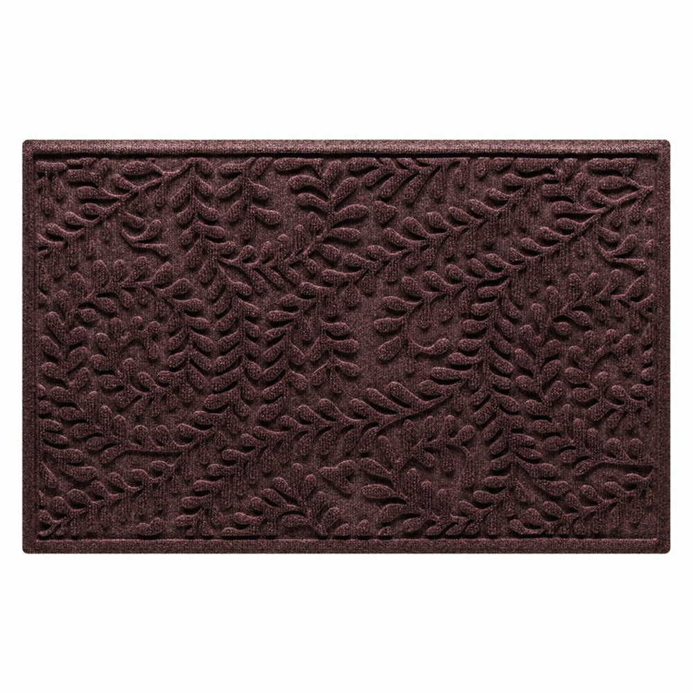 WaterHog® Indoor/Outdoor Leaves Doormat, 2' x 3' | Plow & Hearth