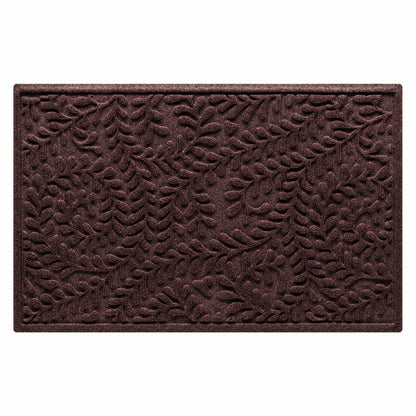 WaterHog® Indoor/Outdoor Leaves Doormat, 2' x 3' | Plow & Hearth