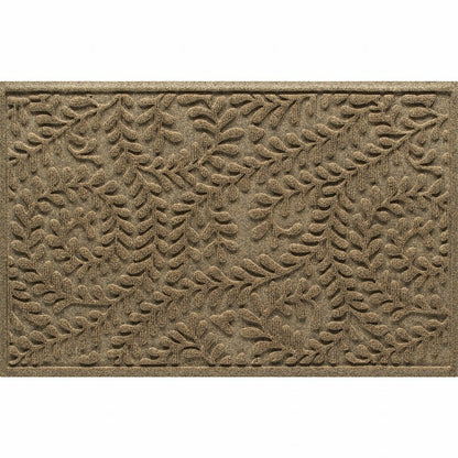 WaterHog® Indoor/Outdoor Leaves Doormat, 2' x 3' | Plow & Hearth
