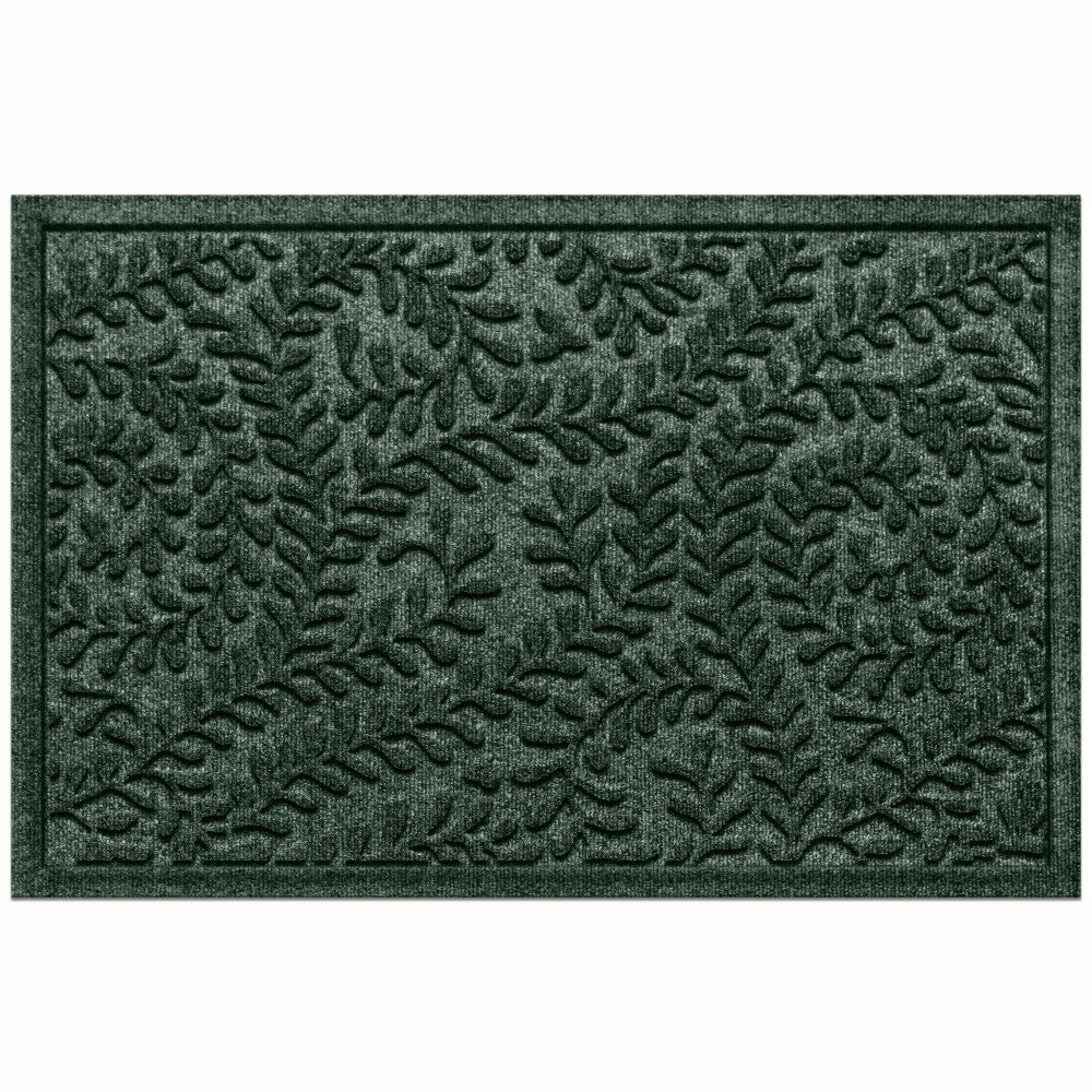 WaterHog® Indoor/Outdoor Leaves Doormat, 2' x 3' | Plow & Hearth