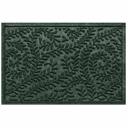 WaterHog® Indoor/Outdoor Leaves Doormat, 2' x 3' | Plow & Hearth