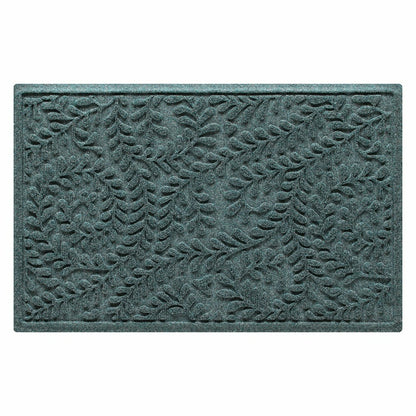 WaterHog® Indoor/Outdoor Leaves Doormat, 2' x 3' | Plow & Hearth