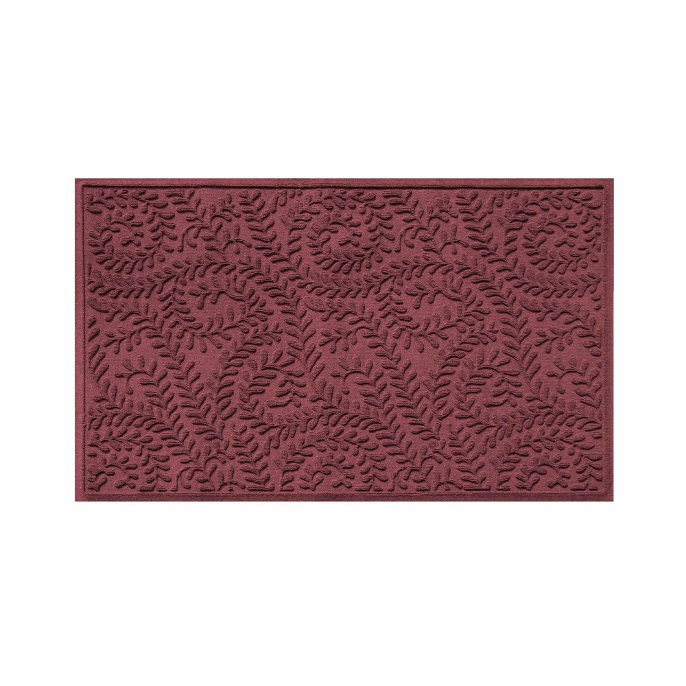 WaterHog® Indoor/Outdoor Leaves Doormat, 3' x 5' | Plow & Hearth