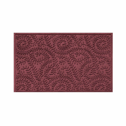 WaterHog® Indoor/Outdoor Leaves Doormat, 3' x 5' | Plow & Hearth