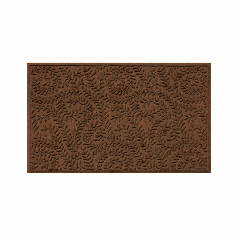 WaterHog® Indoor/Outdoor Leaves Doormat, 3' x 5' | Plow & Hearth
