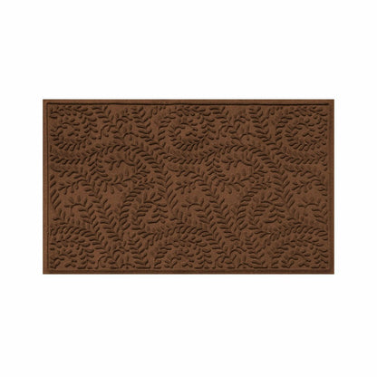 WaterHog® Indoor/Outdoor Leaves Doormat, 3' x 5' | Plow & Hearth