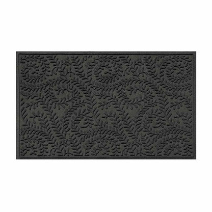 WaterHog® Indoor/Outdoor Leaves Doormat, 3' x 5' | Plow & Hearth