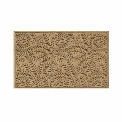 WaterHog® Indoor/Outdoor Leaves Doormat, 3' x 5' | Plow & Hearth