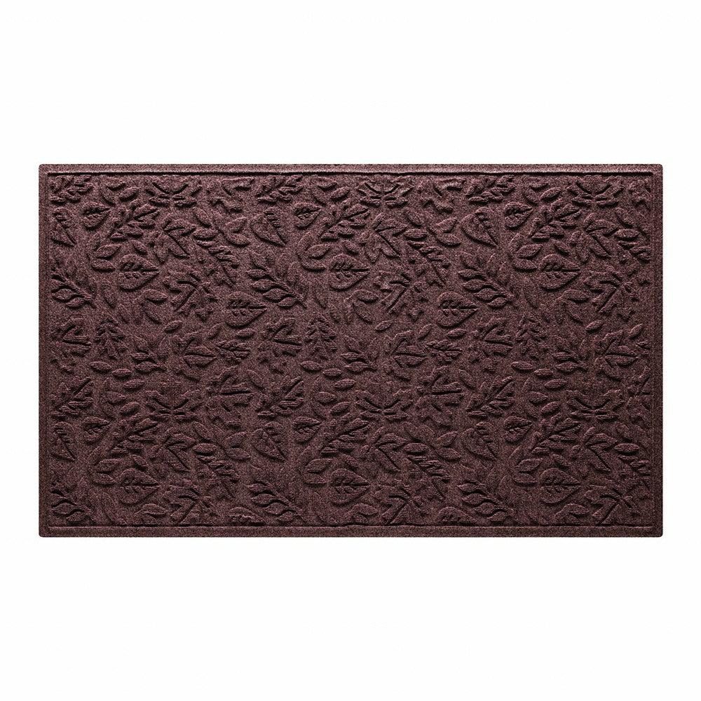 WaterHog® Indoor/Outdoor Leaves Doormat, 3' x 5' | Plow & Hearth