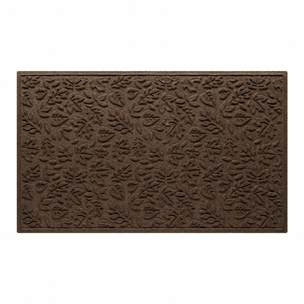 WaterHog® Indoor/Outdoor Leaves Doormat, 3' x 5' | Plow & Hearth