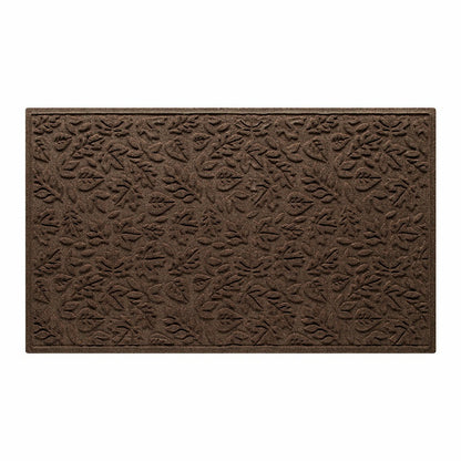 WaterHog® Indoor/Outdoor Leaves Doormat, 3' x 5' | Plow & Hearth