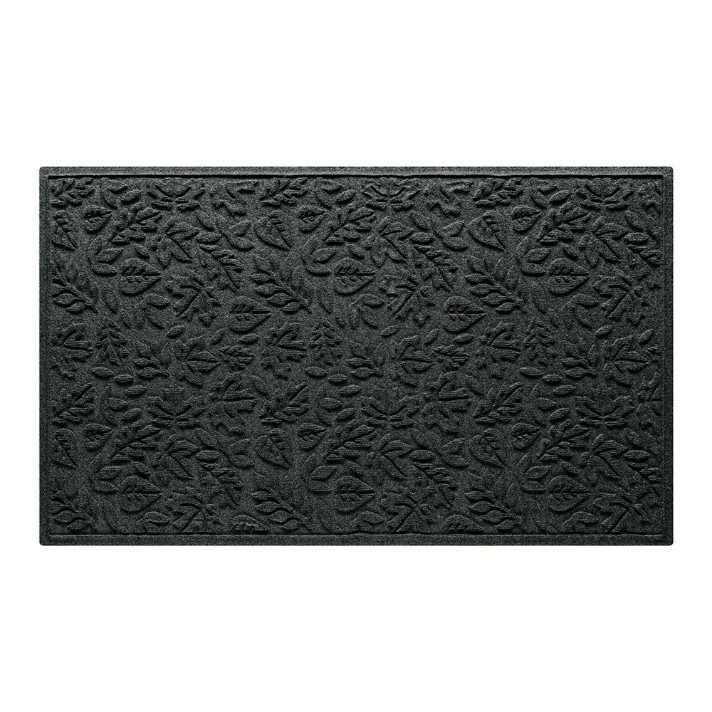 WaterHog® Indoor/Outdoor Leaves Doormat, 3' x 5' | Plow & Hearth