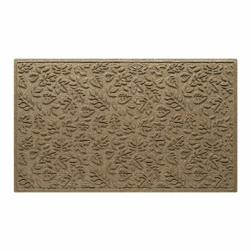 WaterHog® Indoor/Outdoor Leaves Doormat, 3' x 5' | Plow & Hearth