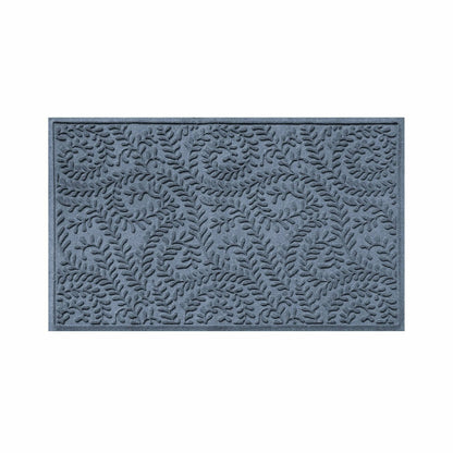 WaterHog® Indoor/Outdoor Leaves Doormat, 3' x 5' | Plow & Hearth