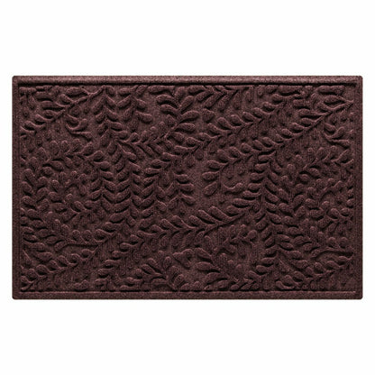 WaterHog® Indoor/Outdoor Leaves Doormat, 20" x 30" | Plow & Hearth