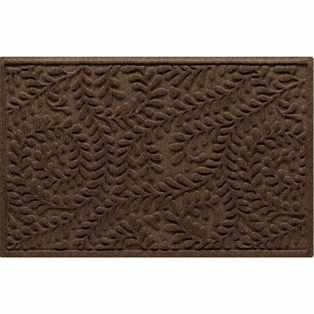 WaterHog® Indoor/Outdoor Leaves Doormat, 20" x 30" | Plow & Hearth