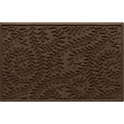 WaterHog® Indoor/Outdoor Leaves Doormat, 20" x 30" | Plow & Hearth
