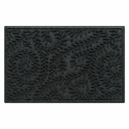 WaterHog® Indoor/Outdoor Leaves Doormat, 20" x 30" | Plow & Hearth