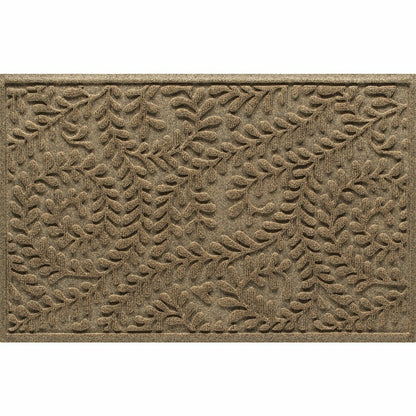WaterHog® Indoor/Outdoor Leaves Doormat, 20" x 30" | Plow & Hearth