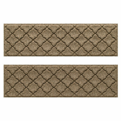 WaterHog® Cordova 8.5"x30" Indoor Outdoor Stair Treads, Set of 4 | Plow & Hearth