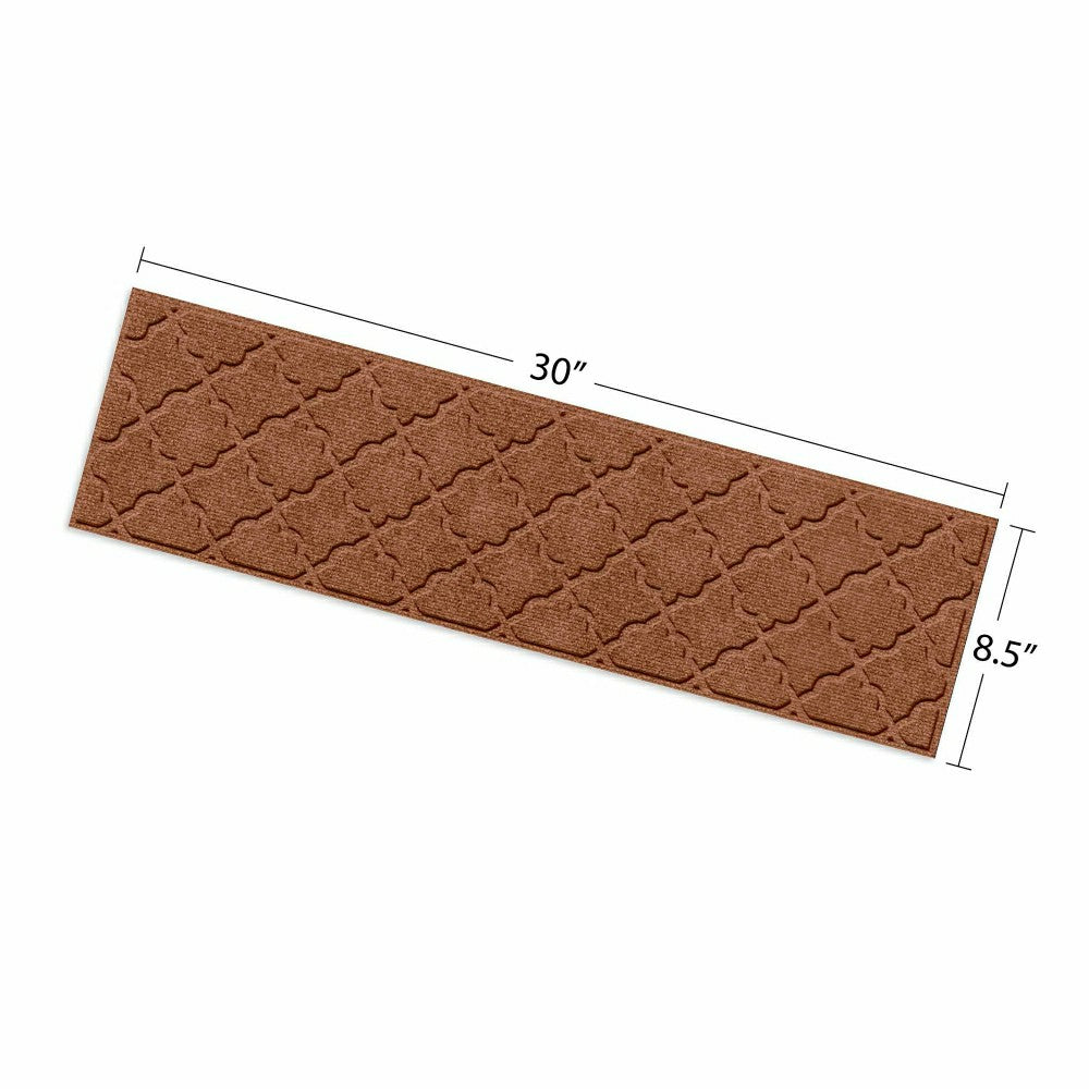 WaterHog® Cordova 8.5"x30" Indoor Outdoor Stair Treads, Set of 4 | Plow & Hearth