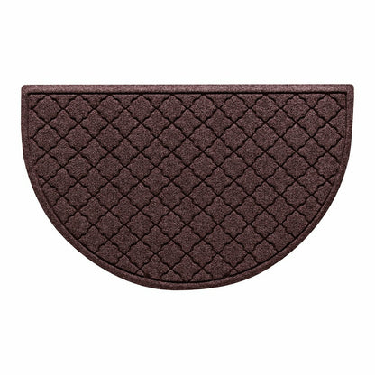 WaterHog® Cordova 24"x39" Half Round Indoor Outdoor Doormat | Plow & Hearth