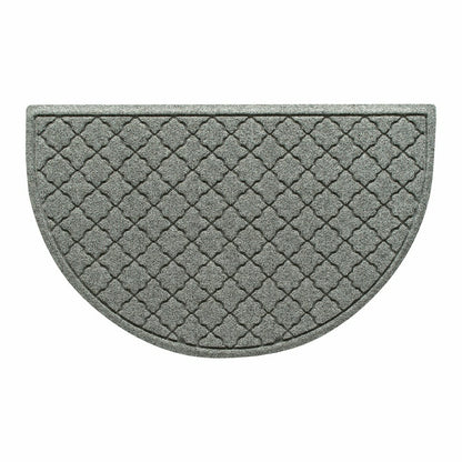 WaterHog® Cordova 24"x39" Half Round Indoor Outdoor Doormat | Plow & Hearth