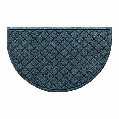 WaterHog® Cordova 24"x39" Half Round Indoor Outdoor Doormat | Plow & Hearth