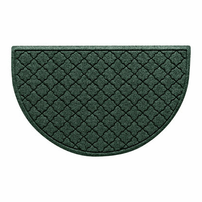 WaterHog® Cordova 24"x39" Half Round Indoor Outdoor Doormat | Plow & Hearth
