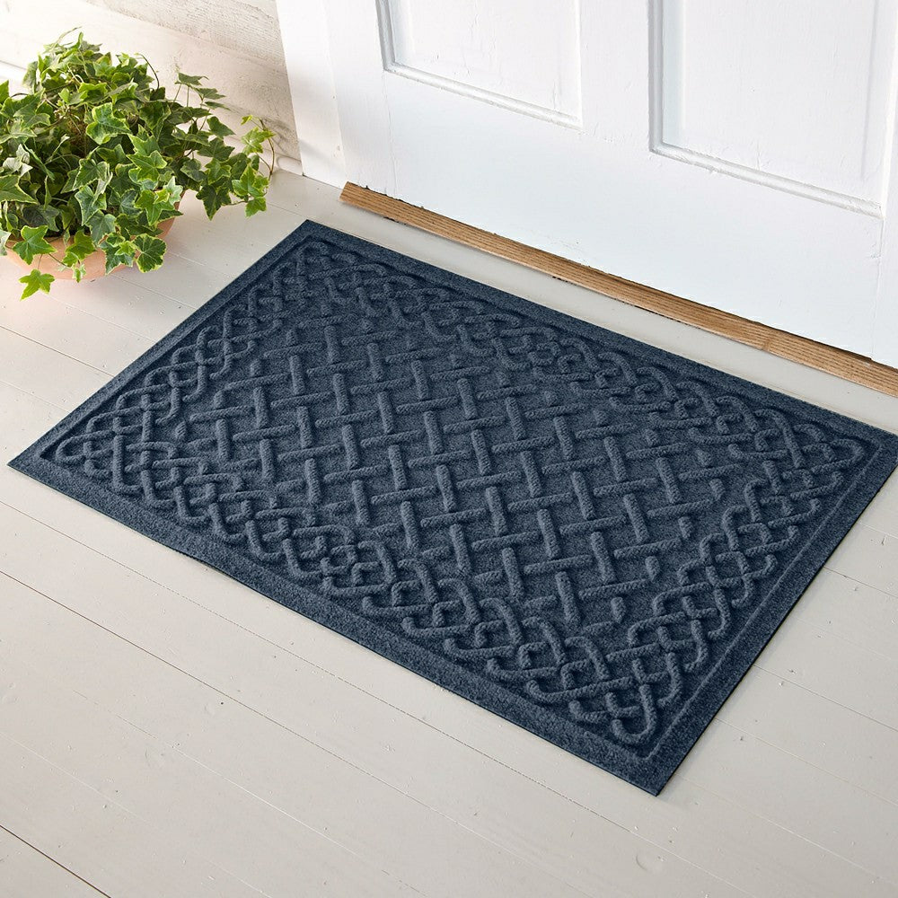 WaterHog® Cable Weave Doormat, 20" x 30" | Plow & Hearth