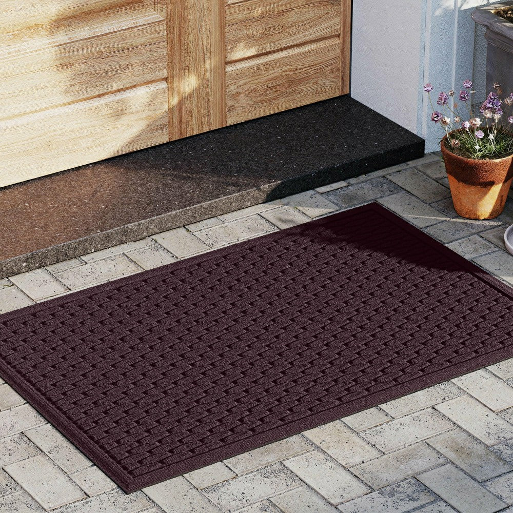 WaterHog® Indoor/Outdoor Hampton Doormat, 2' x 3' | Plow & Hearth