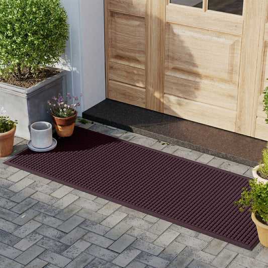 WaterHog® Indoor/Outdoor Cubes Doormat, 3' x 7' | Plow & Hearth