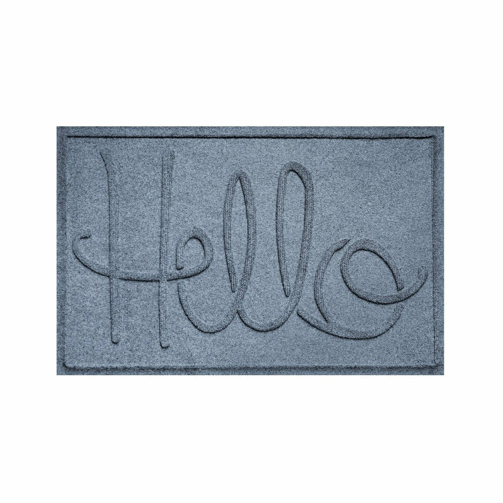 WaterHog® Indoor/Outdoor Hello Doormat, 2' x 3' | Plow & Hearth