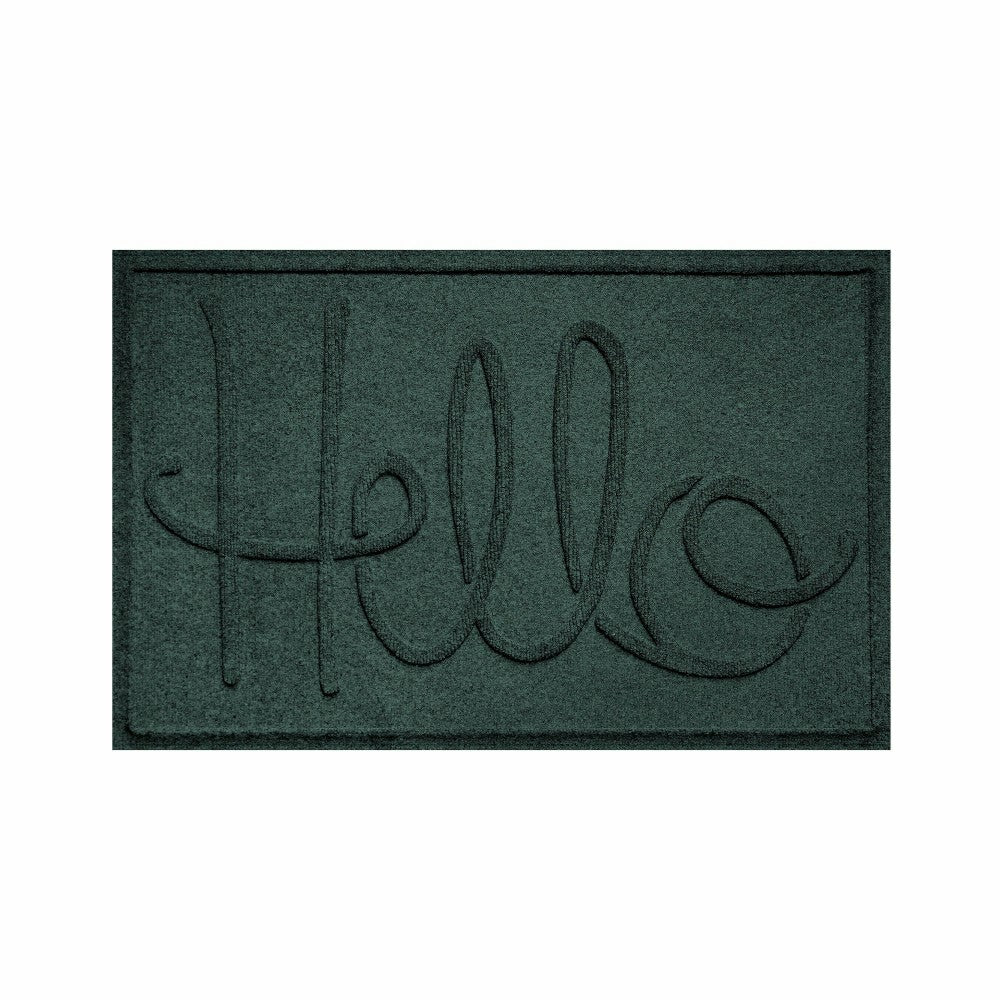 WaterHog® Indoor/Outdoor Hello Doormat, 2' x 3' | Plow & Hearth