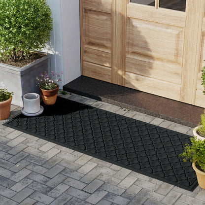 WaterHog® Indoor/Outdoor Geometric Doormat, 22" x 60" | Plow & Hearth