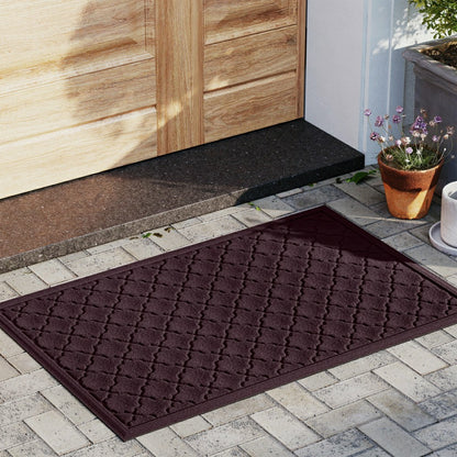 WaterHog® Indoor/Outdoor Geometric Doormat, 20" x 30" | Plow & Hearth