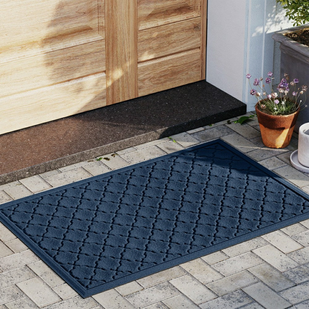 WaterHog® Indoor/Outdoor Geometric Doormat, 20" x 30" | Plow & Hearth