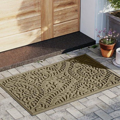 WaterHog® Indoor/Outdoor Leaves Doormat, 22" x 60" | Plow & Hearth