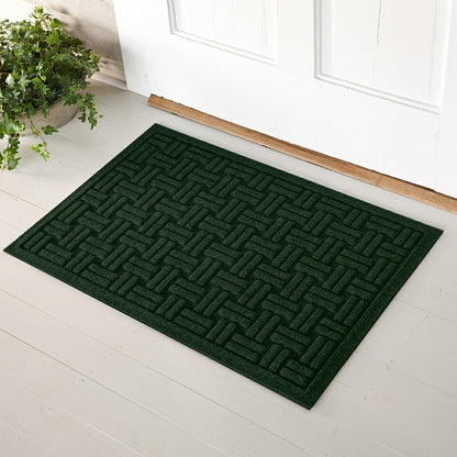 WaterHog® Basket Weave Doormat, 20" x 30" | Plow & Hearth