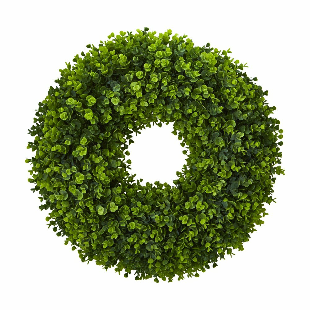 25” Eucalyptus Artificial Wreath | Plow & Hearth