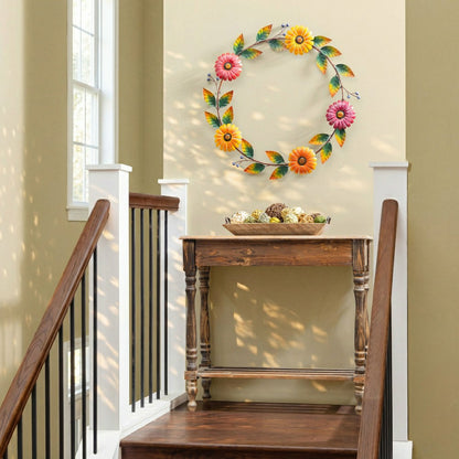 Colorful Floral Wreath | Plow & Hearth