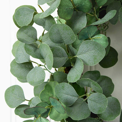 30” Artificial Eucalyptus Wreath | Plow & Hearth