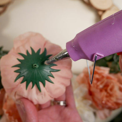 Spring Wood Slice Wreath Kit | Plow & Hearth