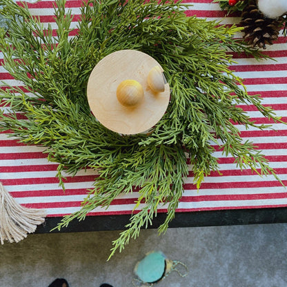 Mini Cedar Christmas Wreath | Plow & Hearth