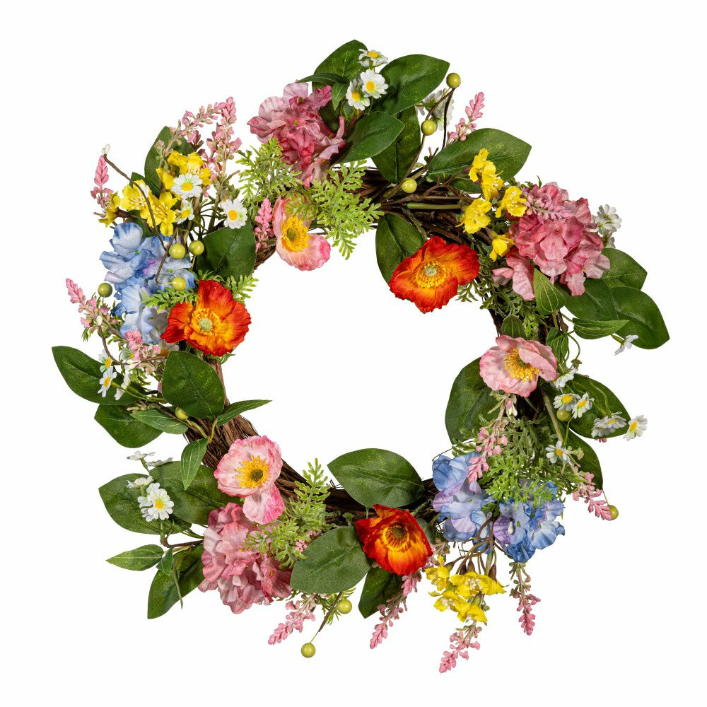 Petal & Plow Wreath Artificial Floral, 20" | Plow & Hearth