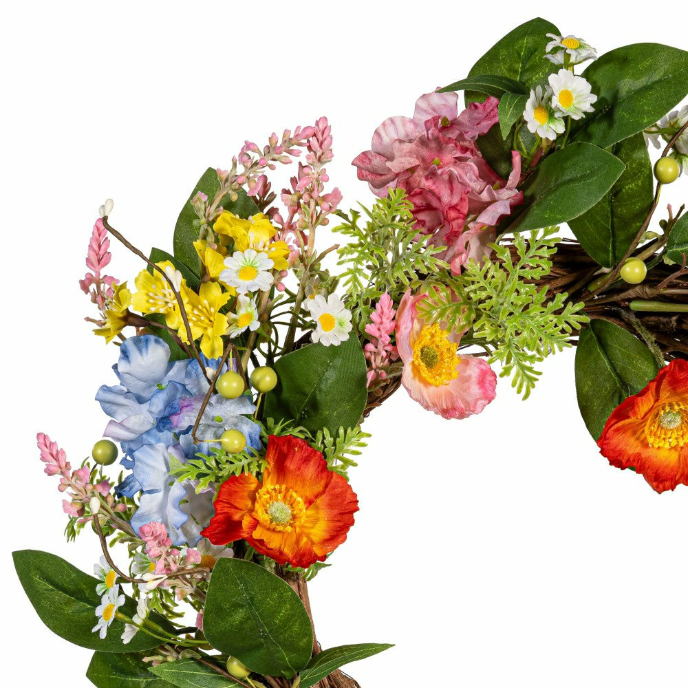 Petal & Plow Wreath Artificial Floral, 20" | Plow & Hearth