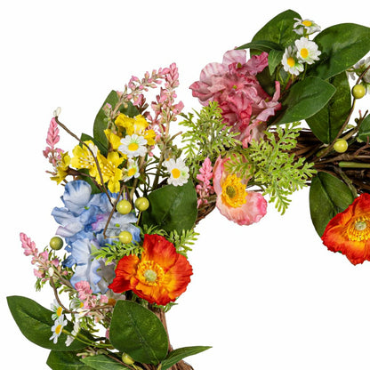 Petal & Plow Wreath Artificial Floral, 20" | Plow & Hearth