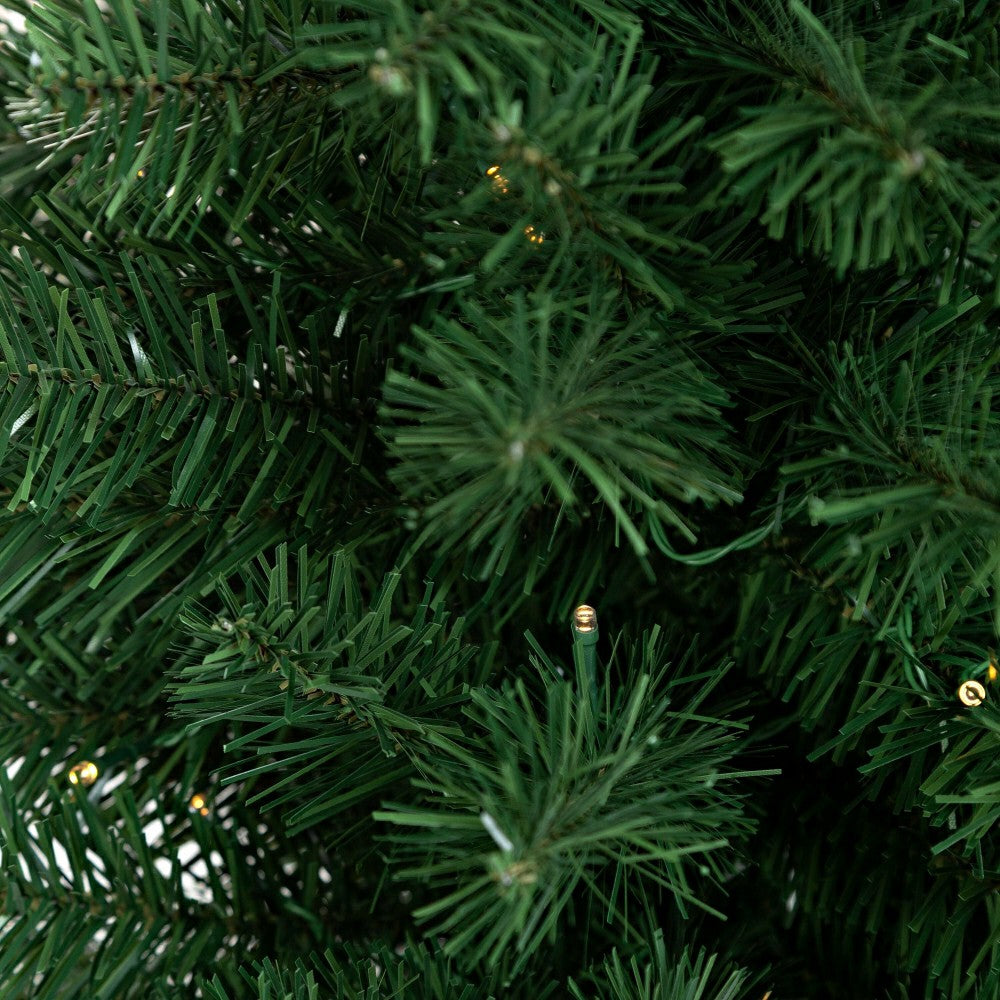 Holiday Porch-In-A-Box Lighted Montfair Pine Decorating Set | Plow & Hearth