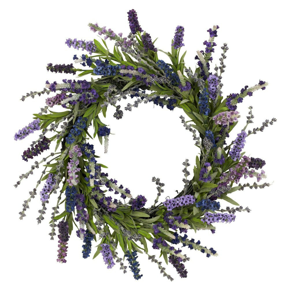 Lavender Wreath, 20" | Plow & Hearth